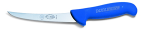 F. Dick Ausbeinmesser 13cm blau gebogen mit steifer Klinge