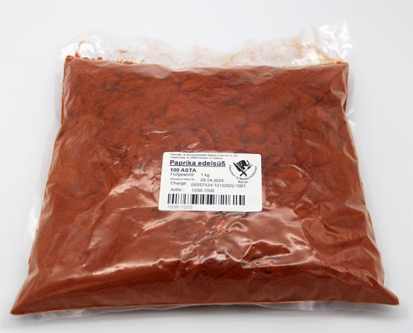 Paprika edelsüß 100 ASTA 1 kg