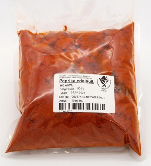 Paprika edelsüß 100 ASTA 500 g