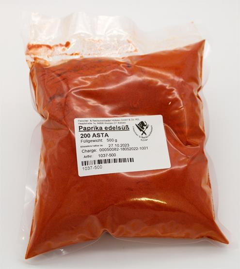 Paprika edelsüß 200 ASTA 500 g