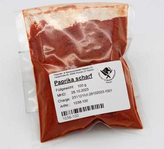 Paprika scharf 100 g