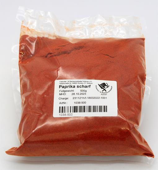 Paprika scharf 500 g