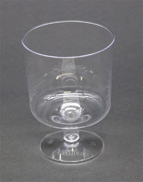 Trinkglas/ Weinglas mit Fuß PS 200 ml 10 Stk. 