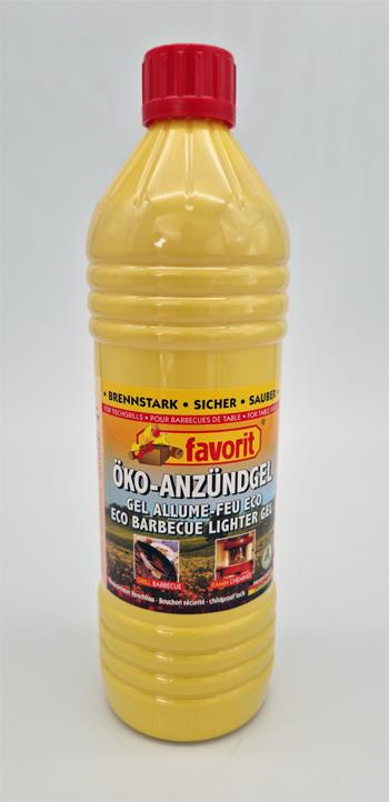Favorit Öko-Grillanzünder Gel 1Liter Flasche