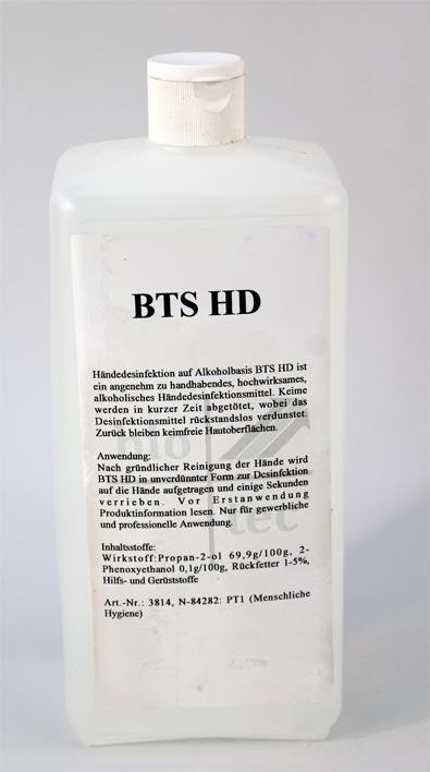 Bio Tec Des HD Alkoholische Händedesinfektion 1 Ltr.