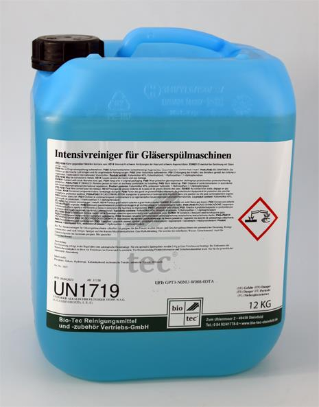 Bio Tec Intensivreiniger für Gläserspülmaschinen chlorfrei 12 kg