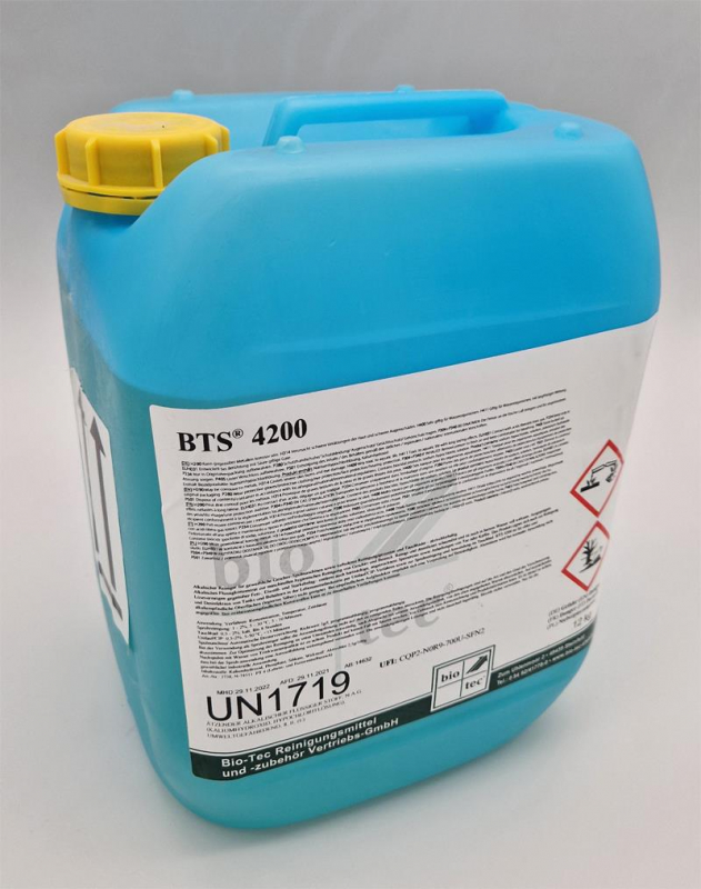 Bio Tec BTS 4200 Geschirrreiniger mit Desinfektion auf Aktivchlorbasis 12 kg blauer Kanister