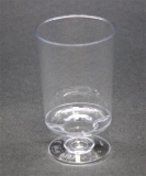 Trinkglas /Weinglas mit Fuß PS 100 ml 15 Stk. 