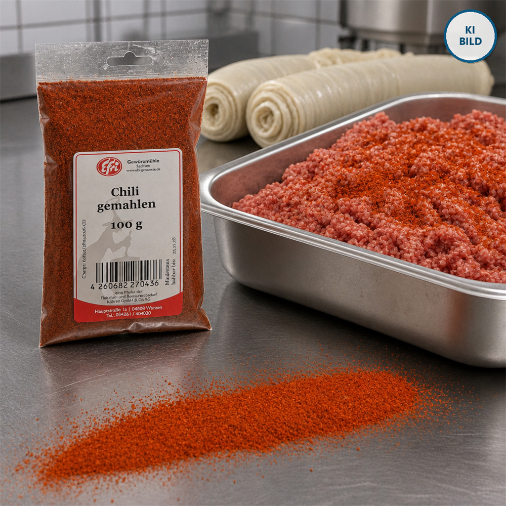Chili gemahlen 100g