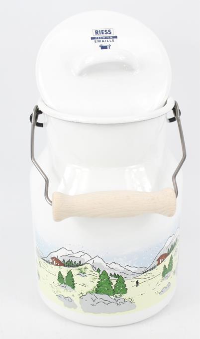 Milchkanne mit Deckel 1,5 L Landlust