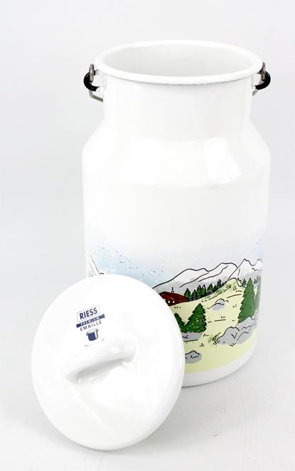 Milchkanne mit Deckel 2 L Landlust