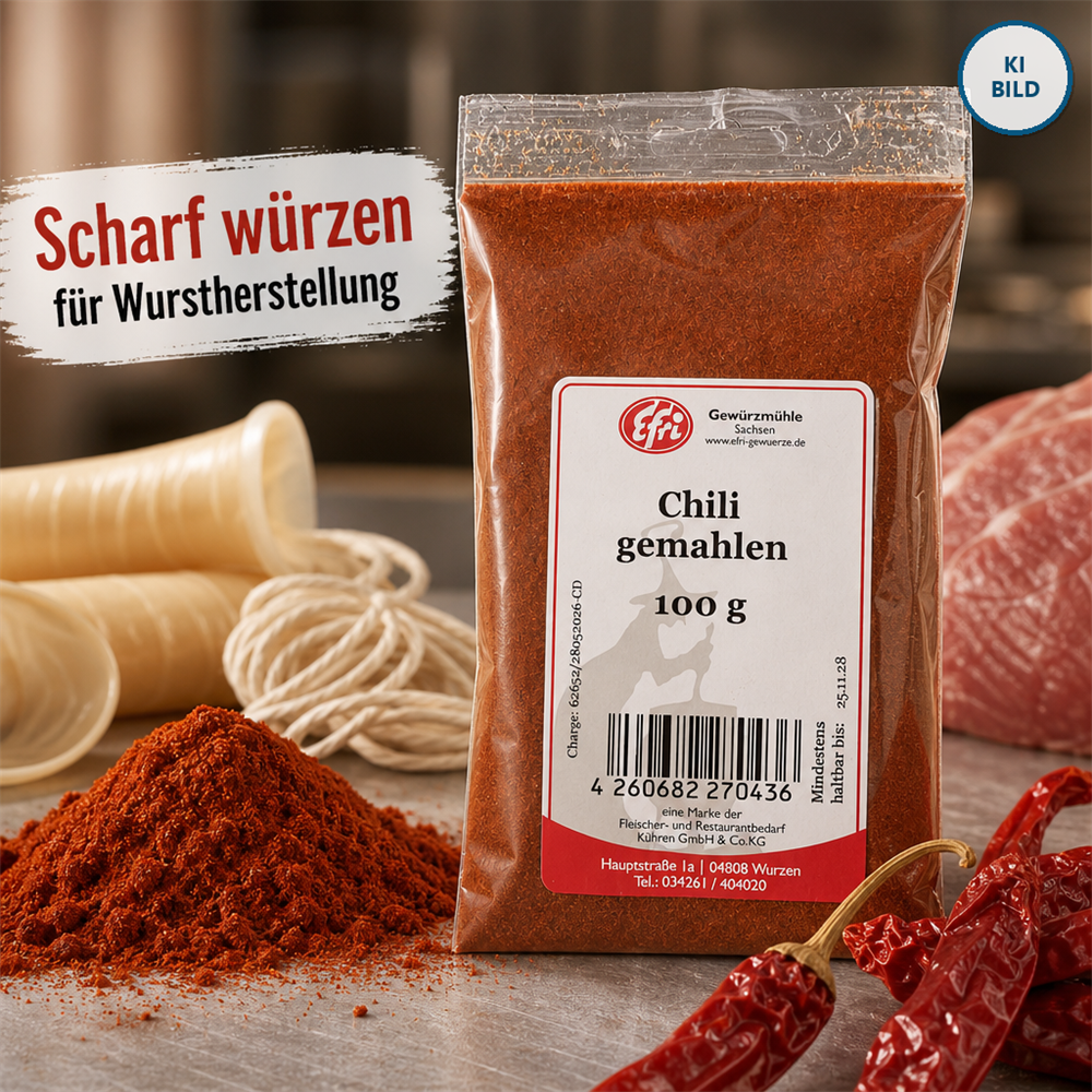 Chili gemahlen 100g
