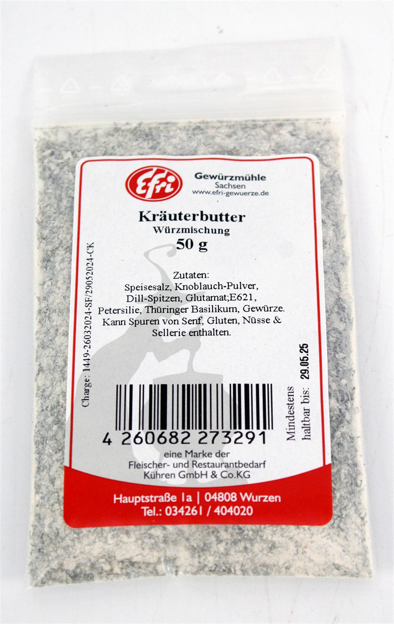 Kräuterbutter Gewürz 50g