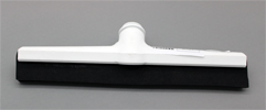 Wasserschieber 32 cm, 2 lippig weiß / schwarz 320x35x80 mm