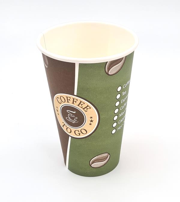 Kaffeebecher "Coffee to go" 0,4 Liter  50 Stück 