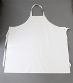 Original Bären Schürze aus Folie mit Textilband 120 cm 