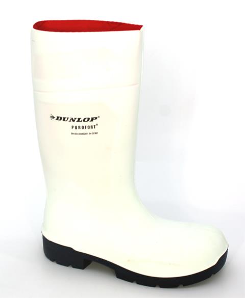 Stiefel Dunlop "Purofort MultiGrip" blaue Sohle Gr. 43 mit Stahlkappe