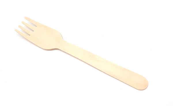 Holzgabeln 16 cm aus Birkenholz 100 Stück gewachst