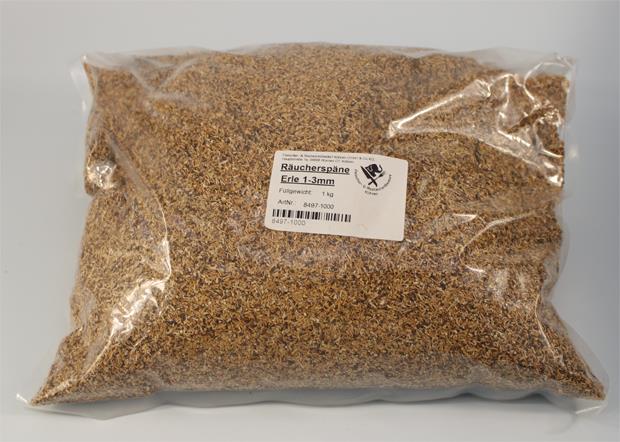 Räucherspäne Erle 1-3mm  1 kg
