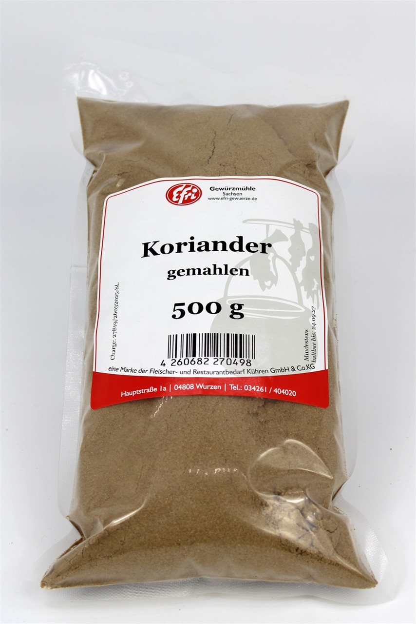 Koriander gemahlen 500 g
