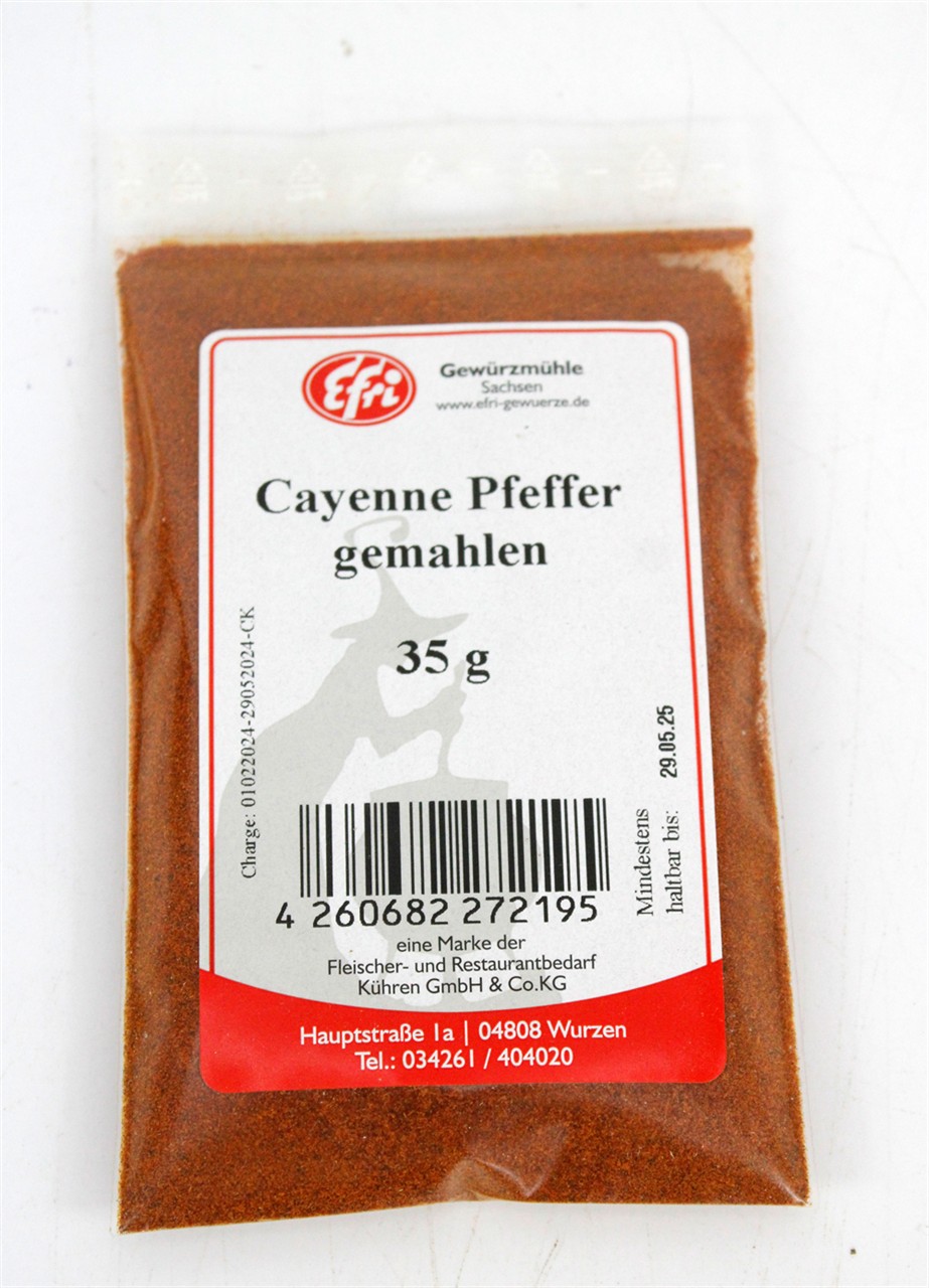 Cayenne Pfeffer gemahlen 35 g 