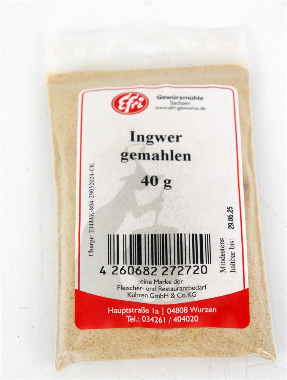 Ingwer gemahlen 40g
