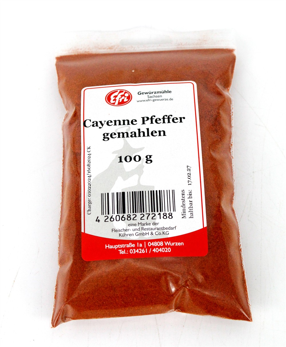 Cayenne Pfeffer gemahlen 100 g 