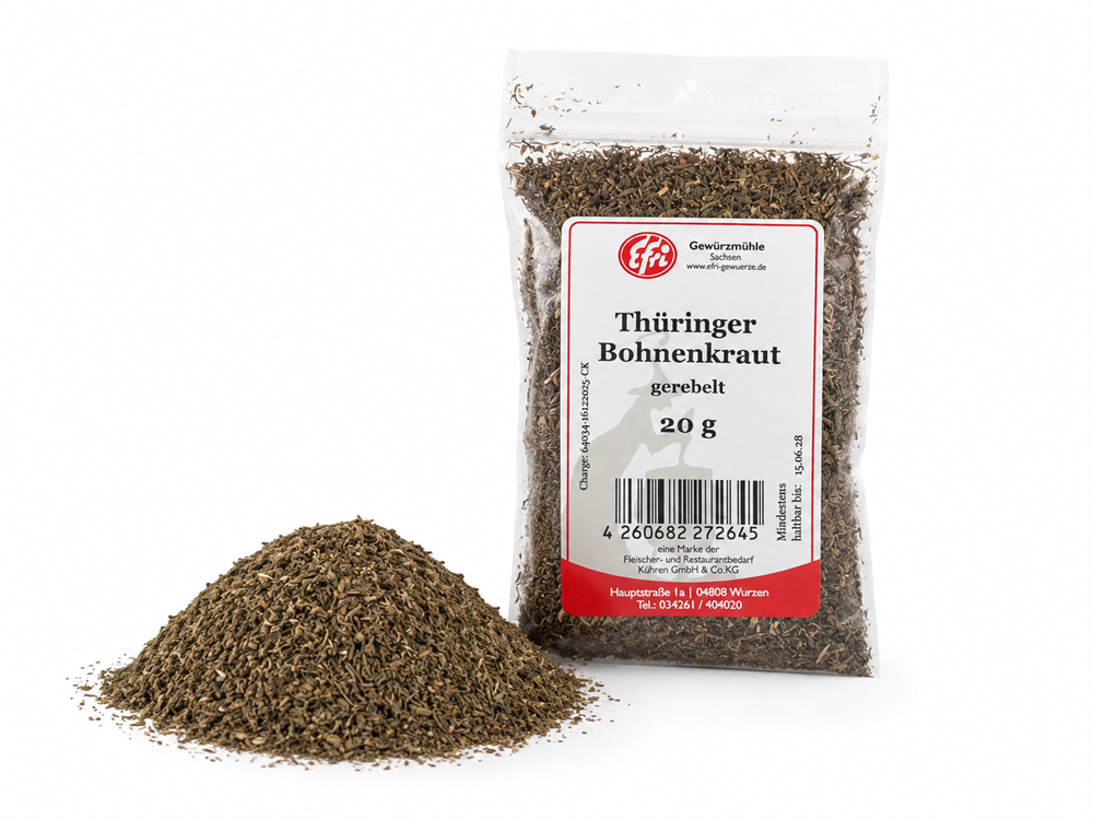 Bohnenkraut gerebelt, Thüringer 20 g