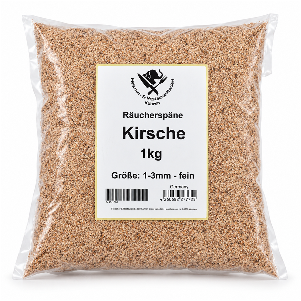 Räucherspäne Kirsche 1kg fein