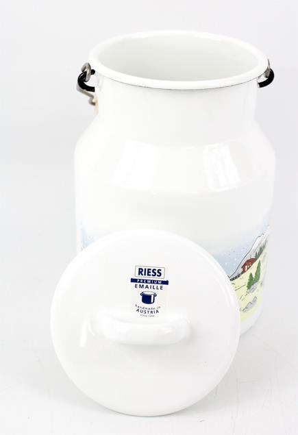 Milchkanne mit Deckel 1,5 L Landlust