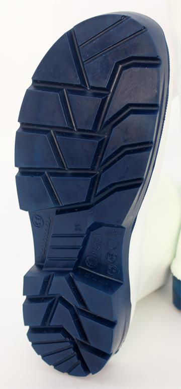 Stiefel Dunlop "Purofort MultiGrip" blaue Sohle Gr. 42 mit Stahlkappe