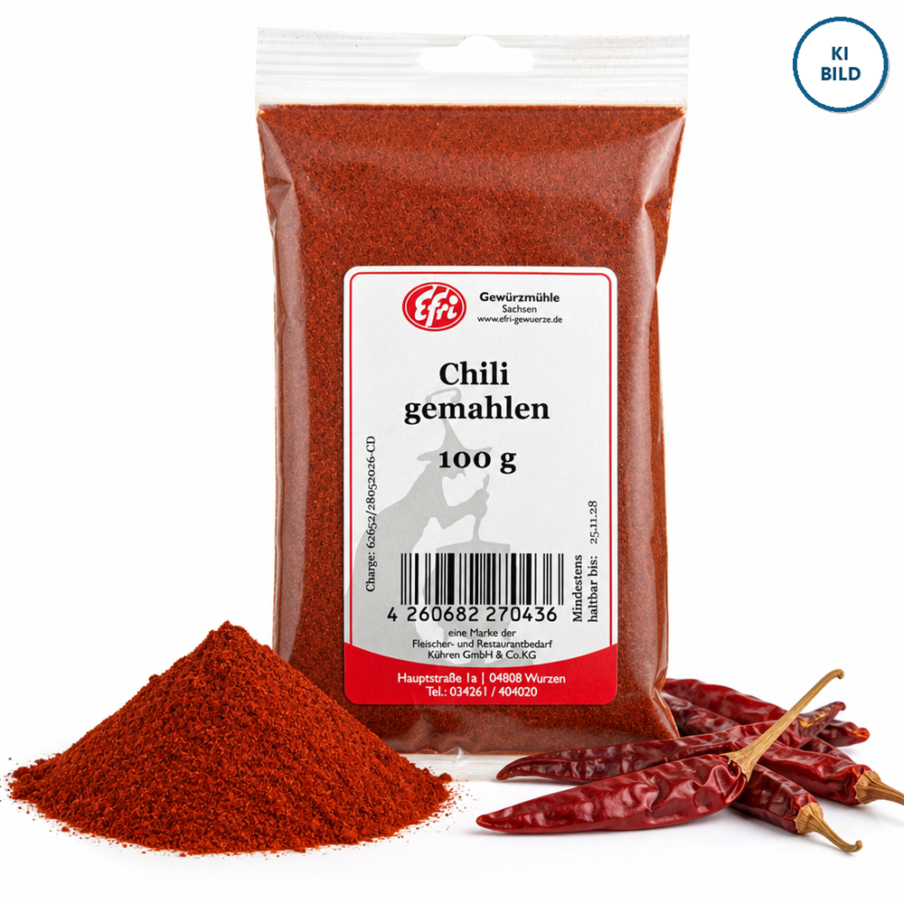 Chili gemahlen 100g