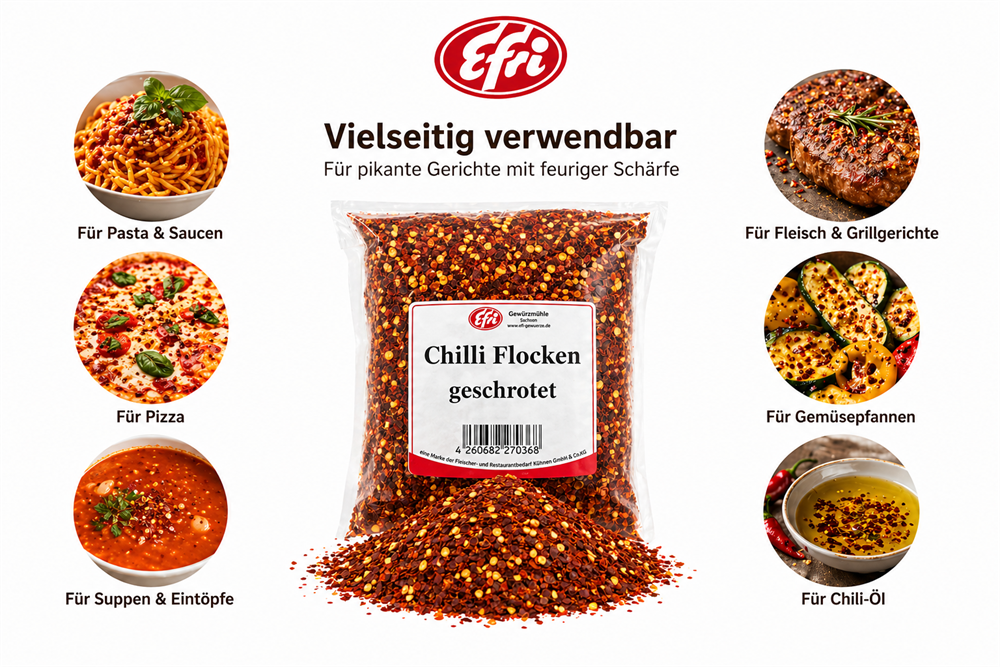 Chili Flocken geschroten 250 g