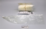 Rifol Sterildarm Kaliber 105 / Länge 50cm / 20 Abschnitte mit Clip + Schlaufe weiß
