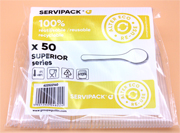 Mehrweg-Kaffeelöffel 13cm transparent 100 Stück