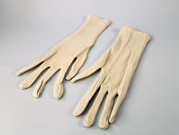 Baumwoll-Unterziehhandschuh ohne Bund 24 Stk Pack ca. 31 cm