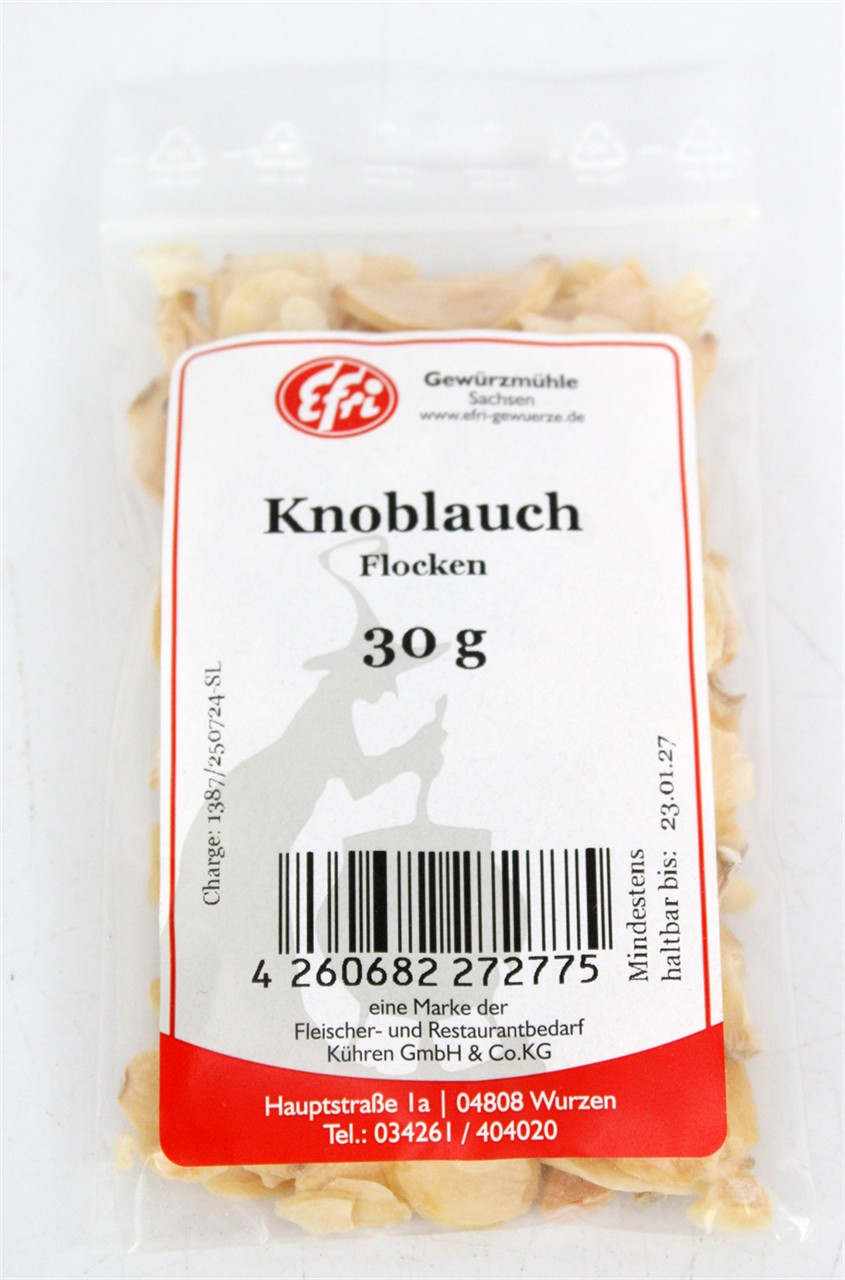 Knoblauch Flocken 30g
