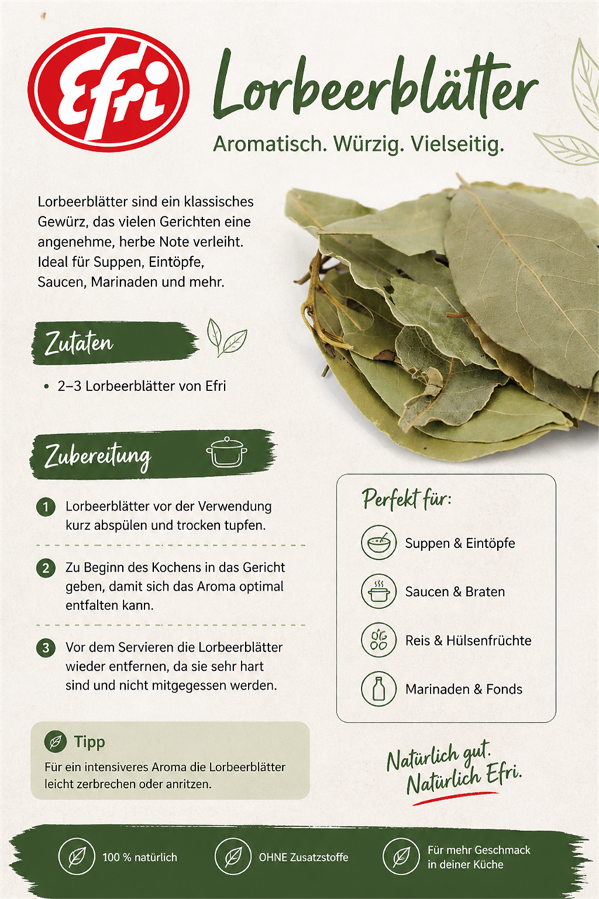 Lorbeerblätter 50 g