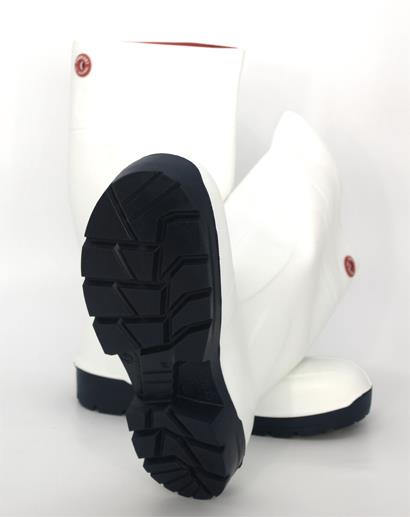 Stiefel Dunlop "Purofort MultiGrip" blaue Sohle Gr. 43 mit Stahlkappe