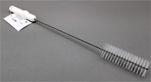 Tüllenbürste mit Griff Edelstahl 500x Ø40mm