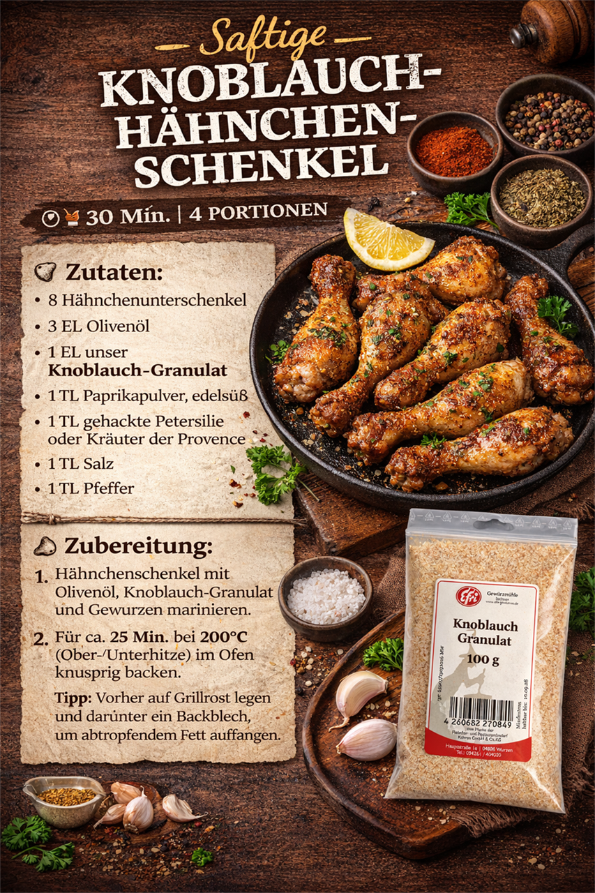 Knoblauchgranulat G1 250 g