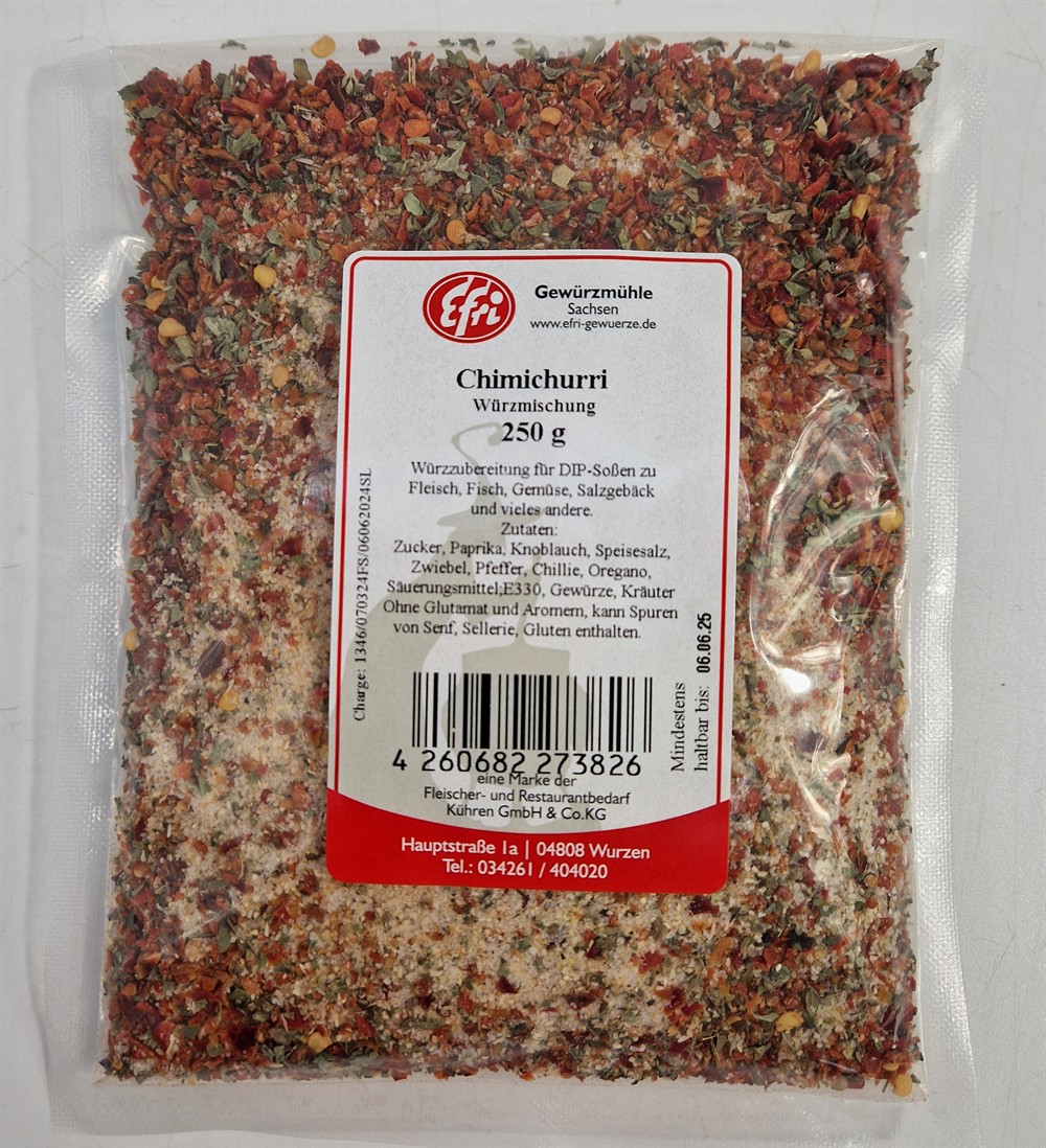 Chimichurri Gewürz Argentinien 250g