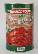 Paprikatomatenstreifen rot 4250 ml Dose