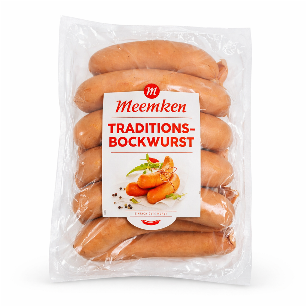 Meemken Traditions Bockwurst 10x120g 