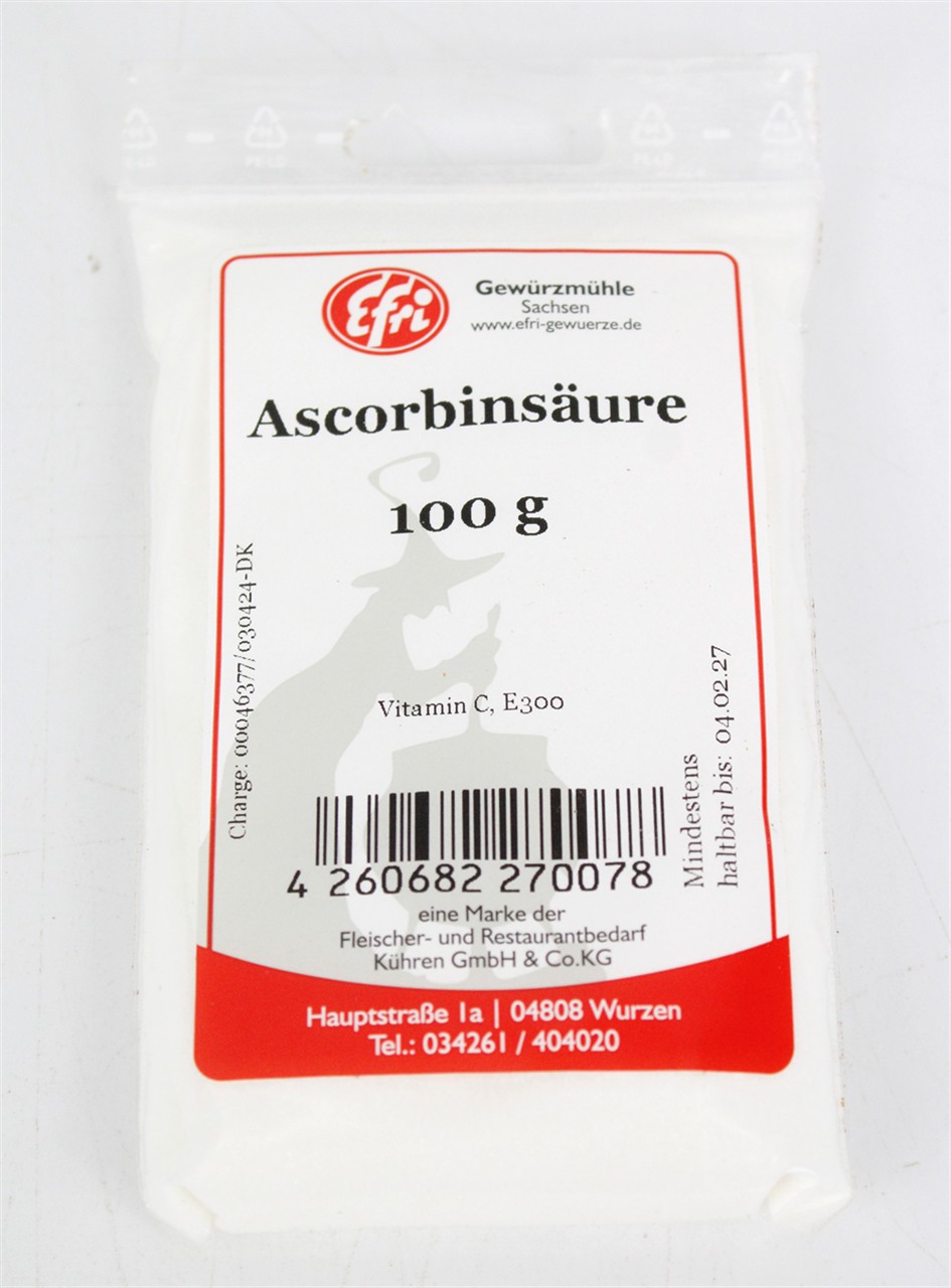 Ascorbinsäure Vitamin C 100 g 