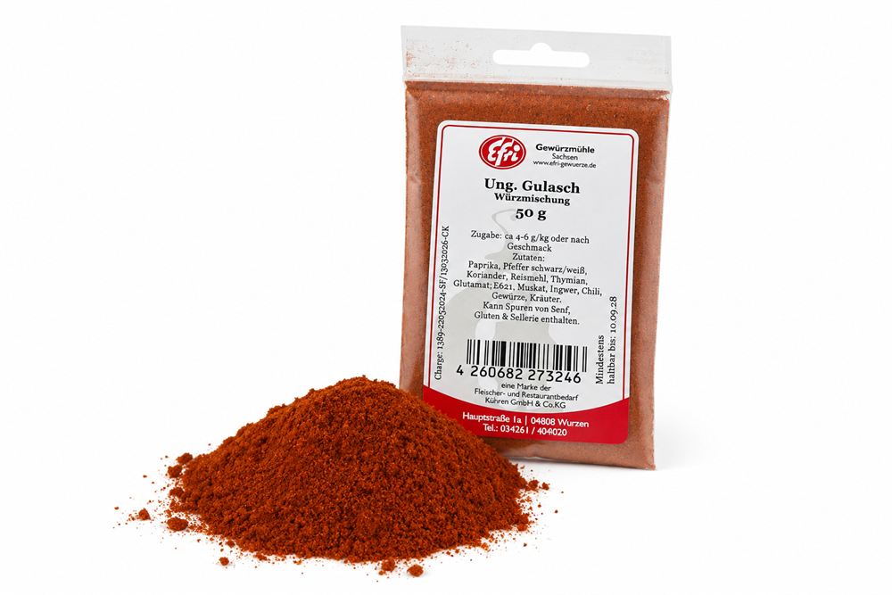 Ungarische Gulaschsuppen Gewürzmischung von Efri 50g