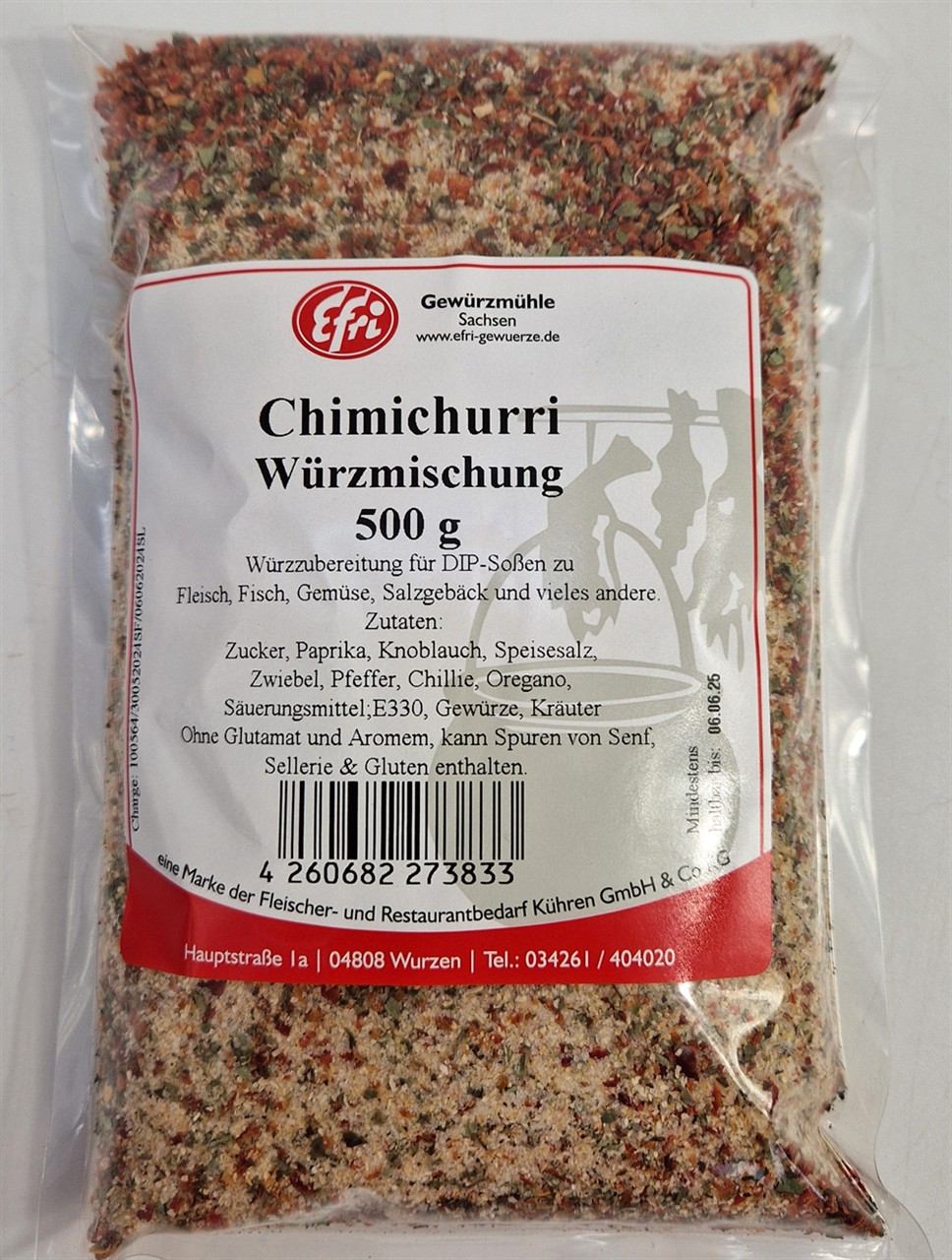 Chimichurri Gewürz Argentinien 500g