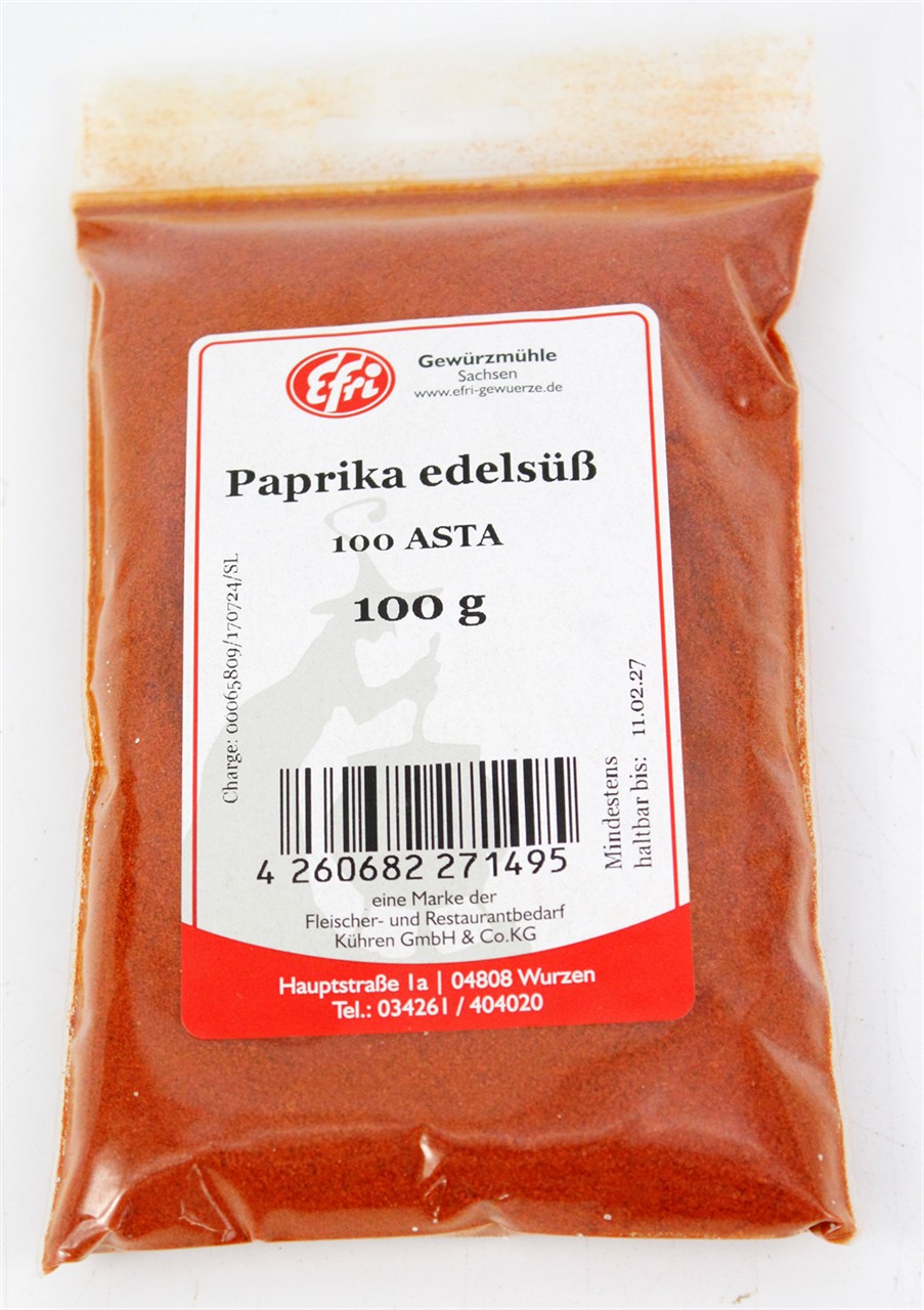 Paprika edelsüß 100 ASTA 100 g