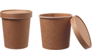 Soup to Go Becher braun