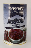 Rotkohl tafelfertig 4250 ml Dose